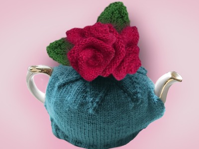 HOW TO KNIT ROSES - As featured in my knitting pattern: GREAT BRITISH TEA COSIES