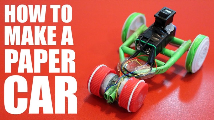 How to make a paper car that can move fast