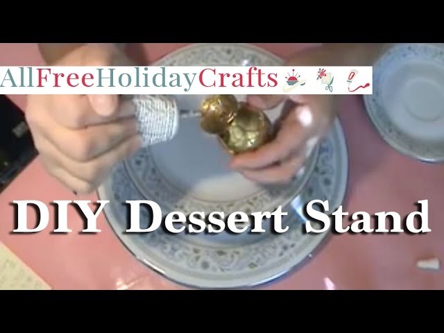 How to Make a Three Tiered Dessert Stand for Mother's Day