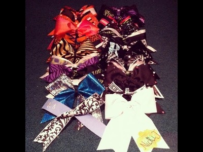 How To Make Cheerleading Bows!