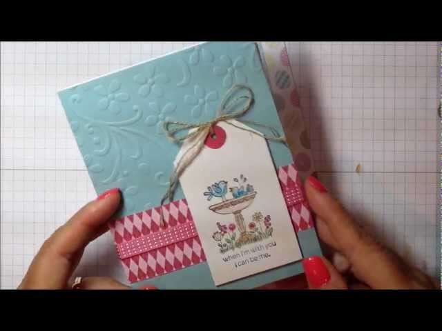 How to Watercolor A Greeting Card