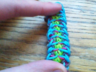 NEW Rainbow Loom Le Plume Bracelet