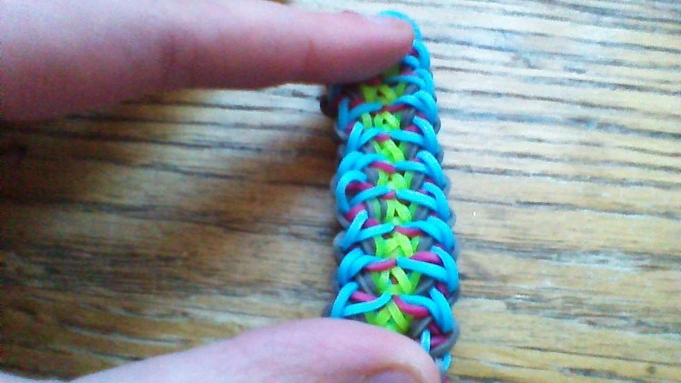 NEW Rainbow Loom Le Plume Bracelet