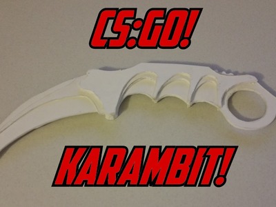 Paper CS:GO Karambit