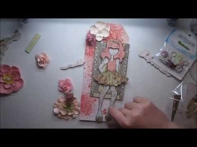Prima Doll Stamp Tag Tutorial 'Moments' for My Creative Scrapbook