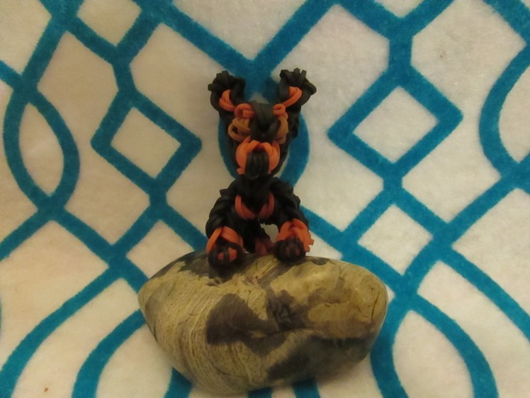 Rainbow Loom Miniature Pinscher Dog or Puppy Charm. 3-D. Gomitas