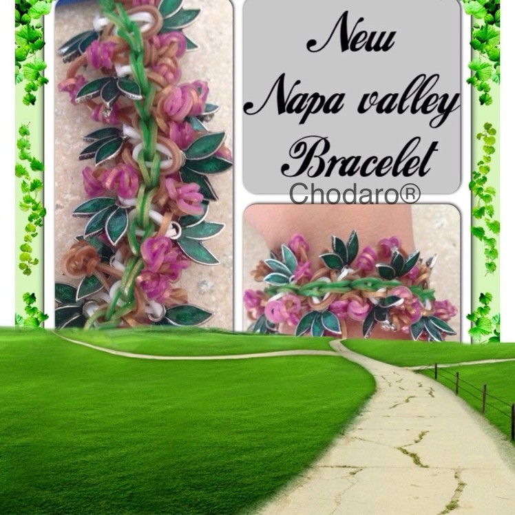 Rainbow Loom Napa Valley Bracelet Tutorial