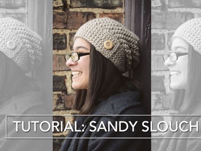 Sandy Slouch Tutorial: Crocheting the Button Flap (Rounds 21-end)