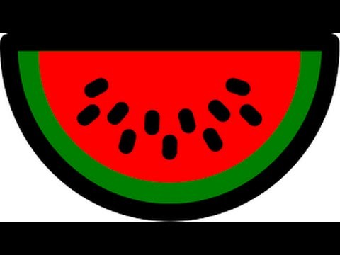 Simple and Easy Watermelon Painting with Paper Plate