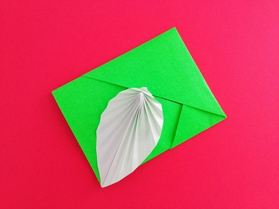 Useful Origami - Paper "Leaf Card. Envelope. Letter" - A4 sheet