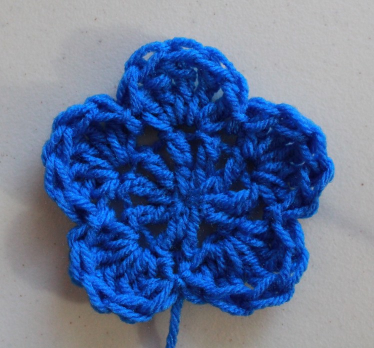 Yarn Tutorial #1 - Triple Crochet Flower Tutorial