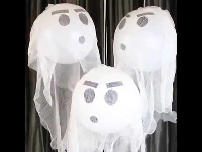 Zillow #HomemadeHack: DIY Halloween ghosts