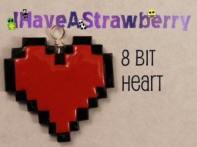 8 Bit Heart Charm