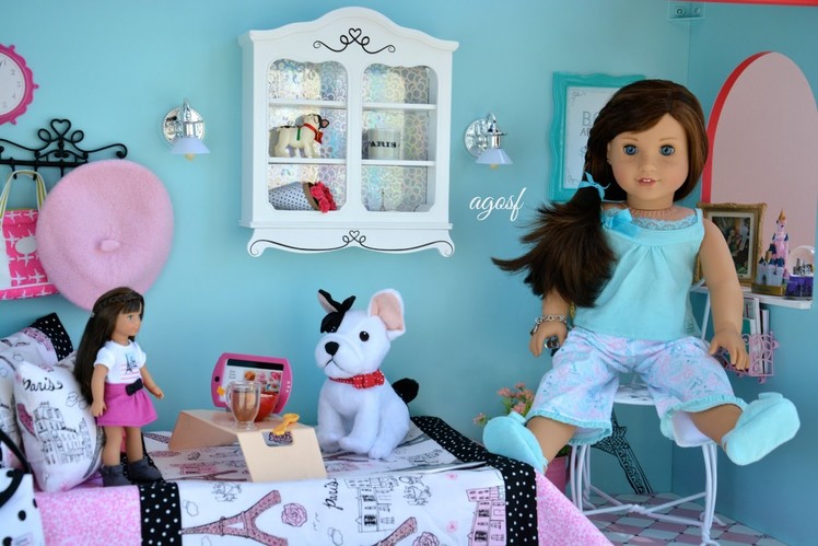 American Girl Doll Grace's Bakery Bedroom! ~ HD Watch in HD!