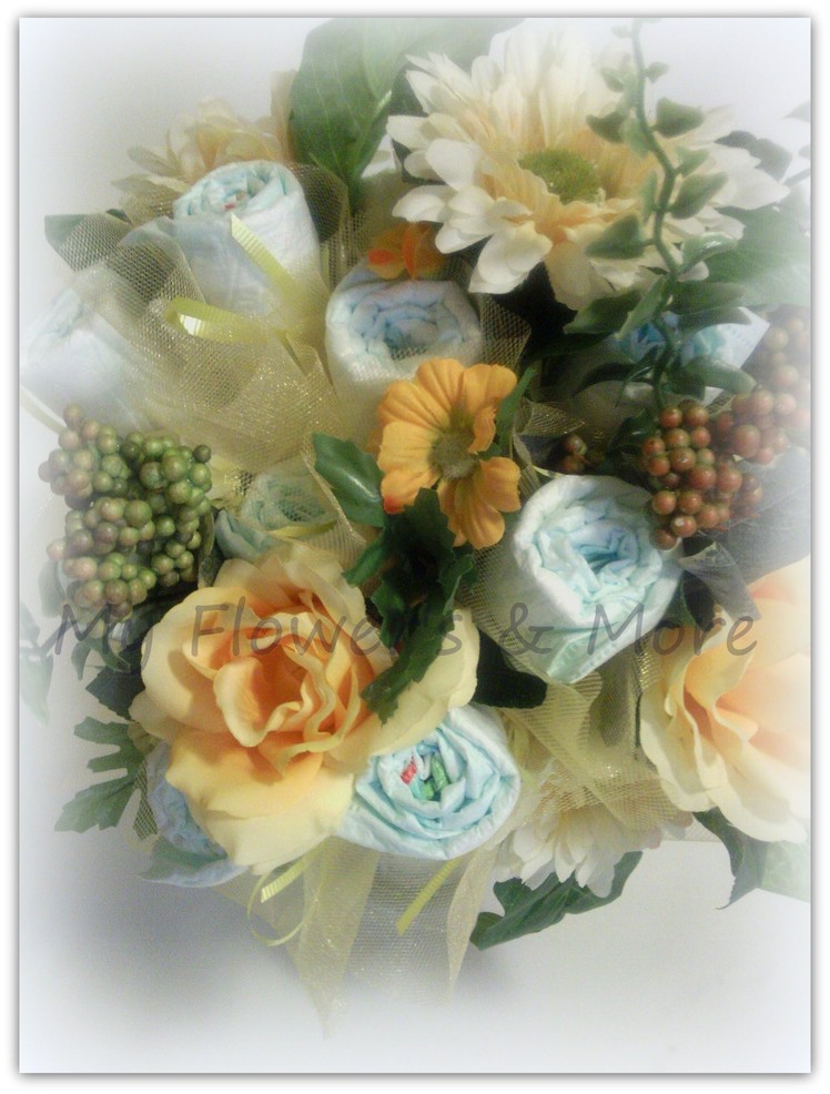 BABY DIAPER BOUQUET 'HOW TO' BY MFM`GIFTZ911