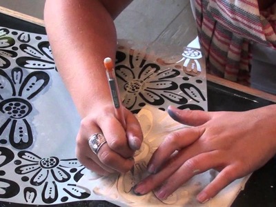 Bisque Imports presents 6 Easy ways to use Crafter's Workshop stencils