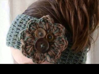 Crochet baby headband pattern