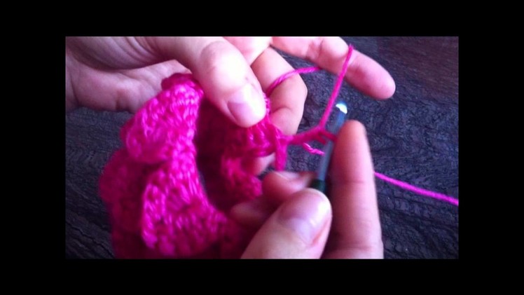 Crochet Crocodile-Stitch Fingerless Gloves Tutorial