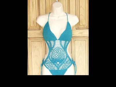 Crochet monokini pattern