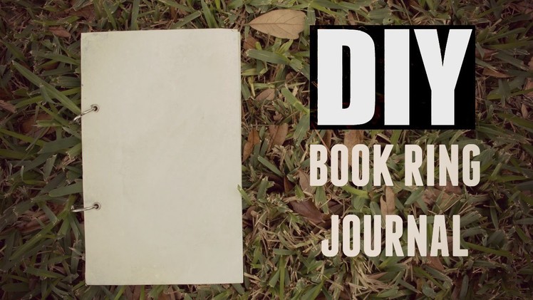 DIY Book Ring Journal