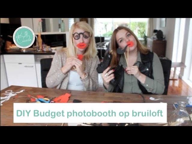 DIY budget Photobooth voor je bruiloft maken | Wedding |    Kelly caresse