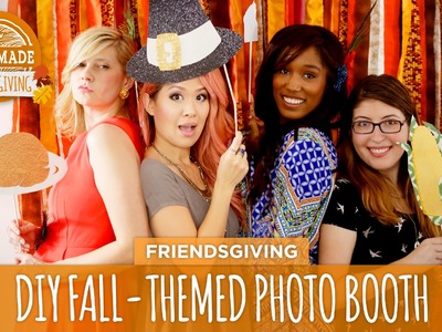 DIY Fall-Themed Photo Booth - HGTV Friendsgiving