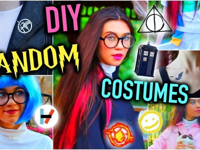 DIY Fandom Last Minute Halloween Costume Ideas!  | Cheap and Easy!