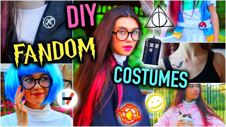DIY Fandom Last Minute Halloween Costume Ideas!  | Cheap and Easy!