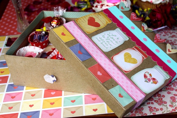 DIY Valentine's Day Gift Box