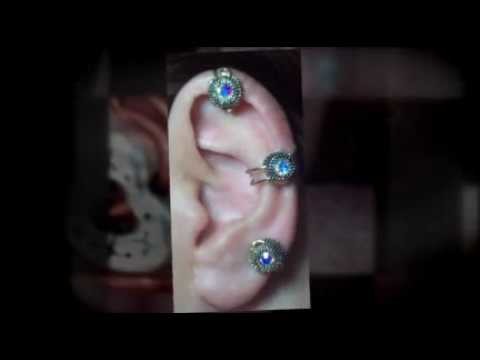 Earlums! Pierceless ear jewelry. Awesome Video!