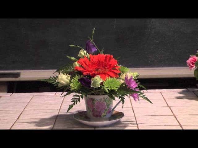 Floral Cup And Saucer Designs