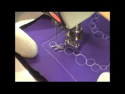 Free Motion Quilting Video: Barrier Reef