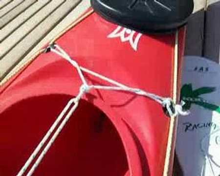 Hacer una vela para kayak - Making a Kayak Sail