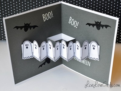 Halloween Ghost Popup Card!