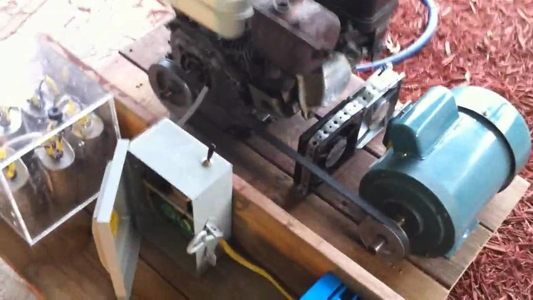 Homemade induction generator