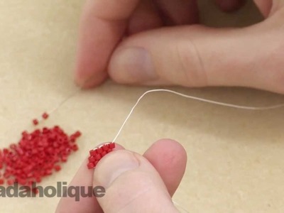 How to Do Diagonal Brick Stitch Bead Weaving