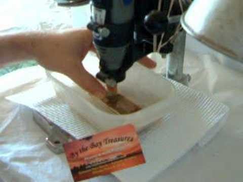 How to Drill Sea Glass video 1.2