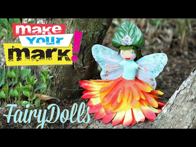 How to: Flower Fairy Dolls DIY