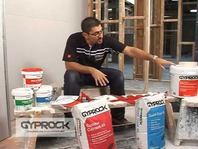 How to install Gyprock Part 3 - Setting Plasterboard Joints