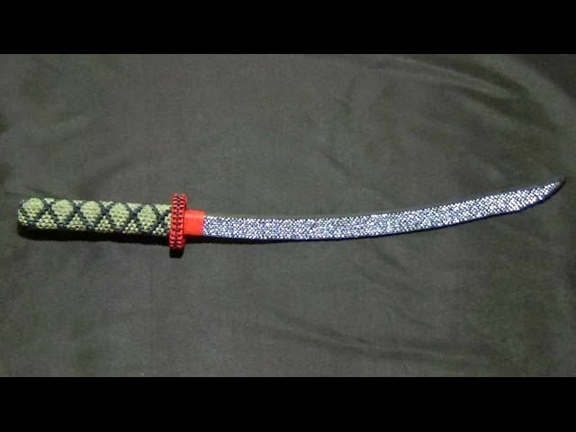 How To Make a 3D Origami Samurai Sword