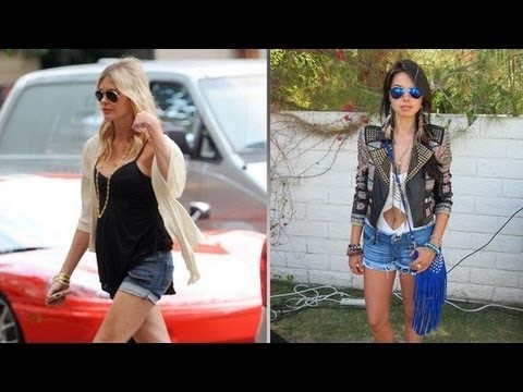 How to Make Cuffed Denim Shorts | Fashion How To