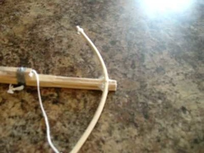 How to make my chopstick crossbow