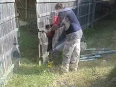 How to Repair a Broken Fence Post