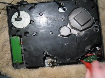 How to strip a technics 1200.1210 back to its face plate for painting or replacing. part 4