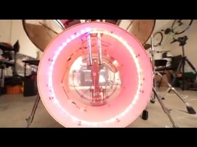LED Drum Set - Mod Your Drums to React to Sound