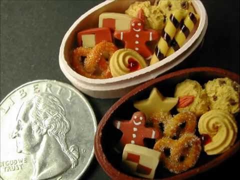 Mini clay demo #1 - Cookies 1:12 Scale