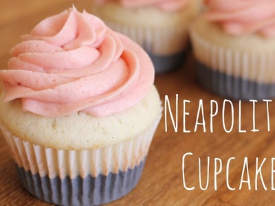 Neapolitan Cupcakes