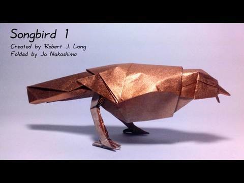 Origami Songbird 1 (Robert J. Lang)