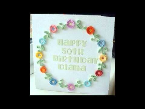 Quilling Pattern Birthday Cards