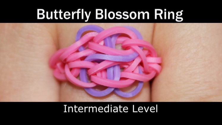 Rainbow Loom® Butterfly Blossom Ring